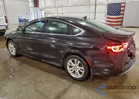 2016 Chrysler 200 Limited z USA, uszkodzony, nr VIN 1C3CCCAB2GN151266